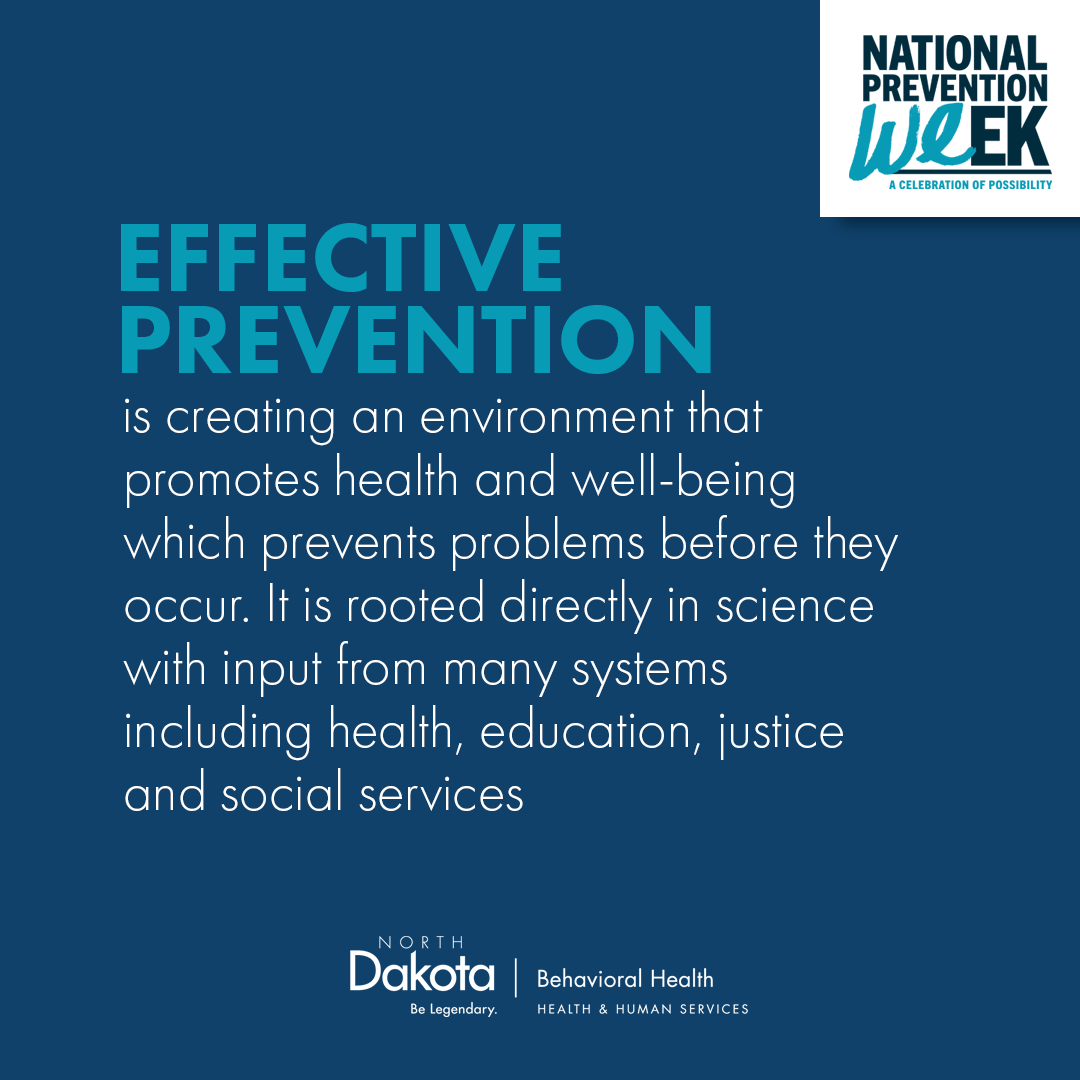 Effective Prevention