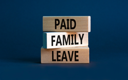 Image that says Paid Family Leave