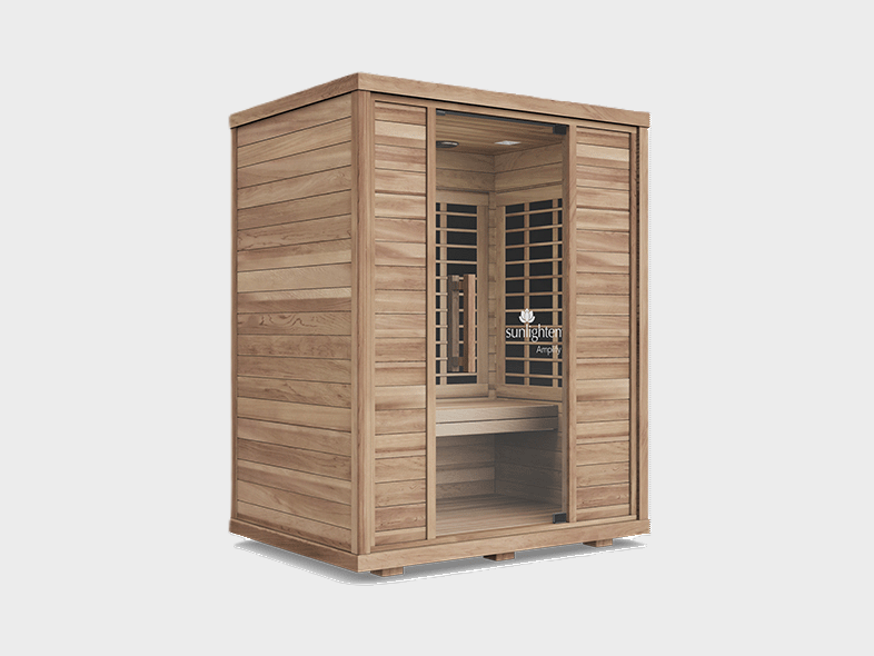 Infrared Sauna Stock Photo